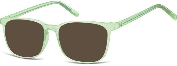 SFE-10667 sunglasses in Transparent Green