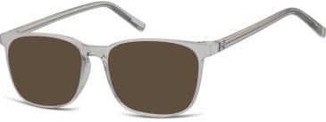SFE-10667 sunglasses in Transparent Grey
