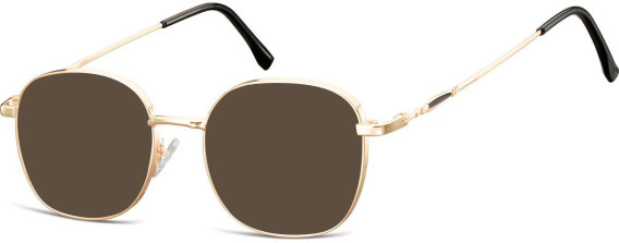 SFE-10675 sunglasses in Shiny Gold