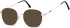 SFE-10675 sunglasses in Shiny Light Gunmetal/Matt Black