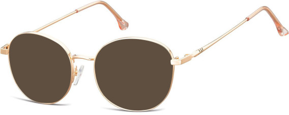 SFE-10677 sunglasses in Pink Gold