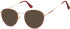 SFE-10678 sunglasses in Pink Gold/Red