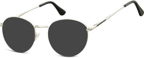 SFE-10678 sunglasses in Silver/Black