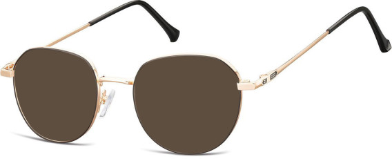SFE-10681 sunglasses in Pink Gold/Black