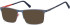 SFE-10686 sunglasses in Matt Dark Blue/Orange