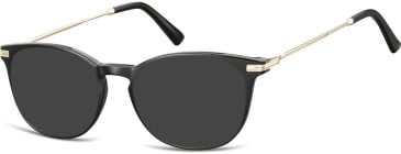 SFE-10690 sunglasses in Black/Gold