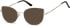 SFE-10693 sunglasses in Shiny Light Gunmetal
