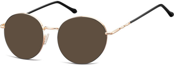 SFE-10907 sunglasses in Pink Gold/Black