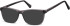 SFE-10915 sunglasses in Dark Grey/Black