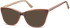 SFE-10918 sunglasses in Beige/Dark Brown