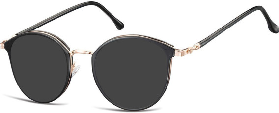 SFE-10929 sunglasses in Pink Gold/Black