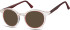 SFE-10931 sunglasses in Clear/Red