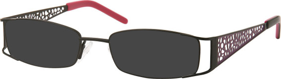 SFE-8222 sunglasses in Black/Purple