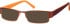 SFE-8121 sunglasses in Matt Brown/Orange