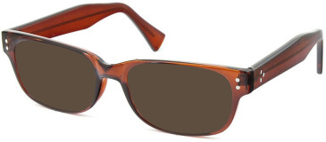 SFE-11308 sunglasses in Clear Brown