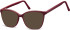 SFE-11289 sunglasses in Shiny Red