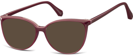 SFE-11287 sunglasses in Shiny Red