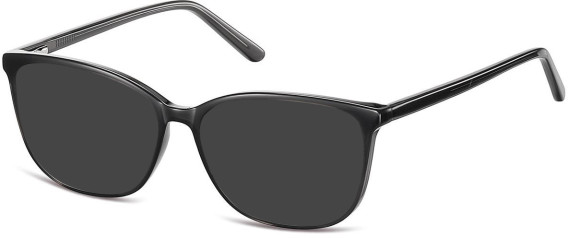 SFE-11281 sunglasses in Shiny Transparent Grey