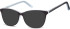 SFE-11274 sunglasses in Black/Clear