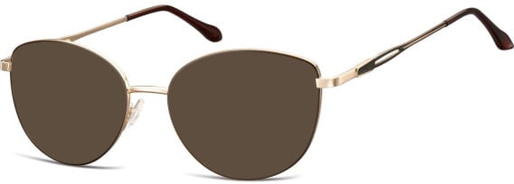 SFE-11270 sunglasses in Gold/Brown
