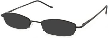 SFE-11246 sunglasses in Matt Black