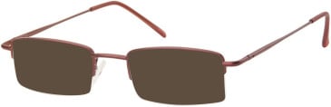 SFE-11245 sunglasses in Burgundy