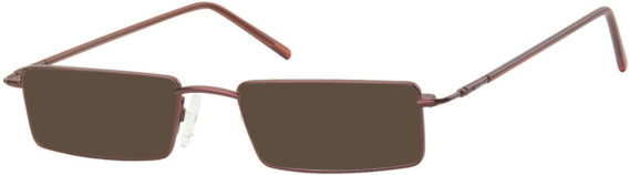 SFE-11242 sunglasses in Matt Burgundy