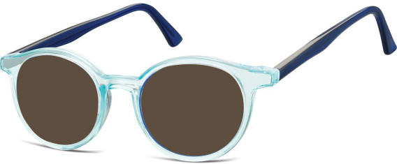 SFE-11320 sunglasses in Blue Transparent