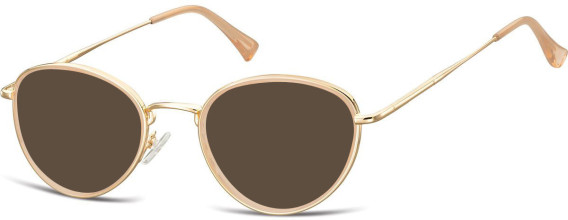 SFE-11319 sunglasses in Gold/Beige