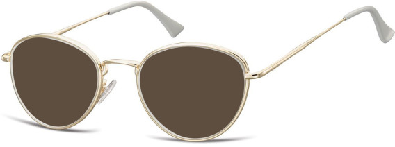 SFE-11319 sunglasses in Gold/Grey