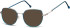 SFE-11318 sunglasses in Light Gunmetal/Blue