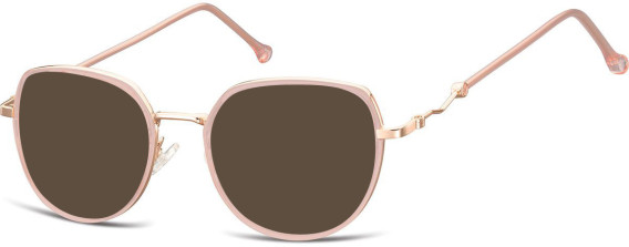 SFE-11318 sunglasses in Pink Gold/Pink