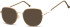 SFE-11318 sunglasses in Pink Gold/Brown