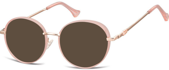 SFE-11317 sunglasses in Pink Gold/Pink