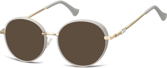SFE-11317 sunglasses in Gold/Grey