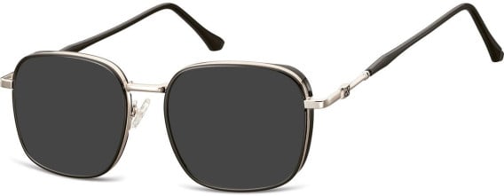 SFE-11316 sunglasses in Silver/Black