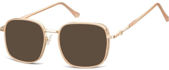 SFE-11316 sunglasses in Gold/Beige