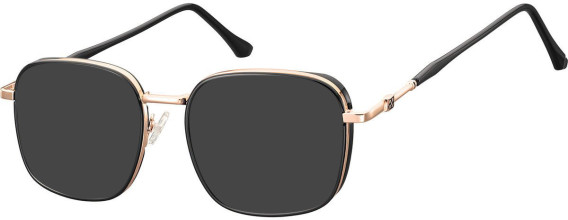 SFE-11316 sunglasses in Pink Gold/Black