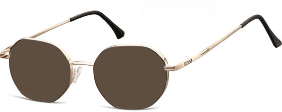 SFE-11312 sunglasses in Gold/Black