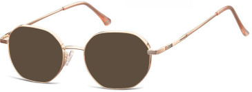 SFE-11312 sunglasses in Pink Gold