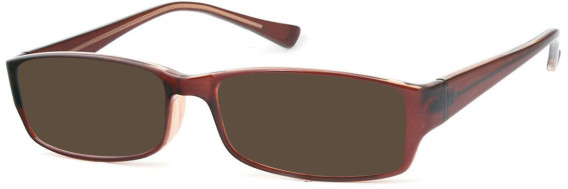 SFE-11302 sunglasses in Light Brown