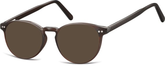 SFE-11291 sunglasses in Shiny Brown