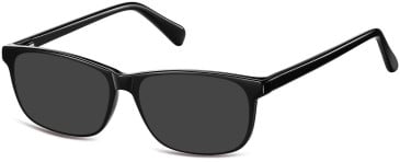SFE-11290 sunglasses in Shiny Black