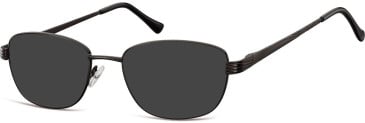 SFE-11259 sunglasses in Matt Black