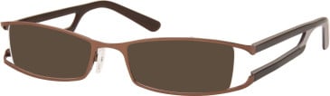 SFE-11225 sunglasses in Coffee