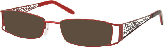 SFE-11224 sunglasses in Burgundy