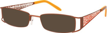 SFE-11224 sunglasses in Coffee