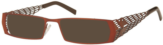 SFE-11218 sunglasses in Coffee