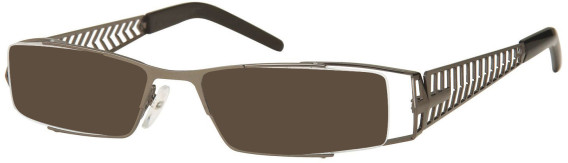 SFE-11217 sunglasses in Gunmetal