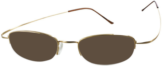 SFE-11214 sunglasses in Gold